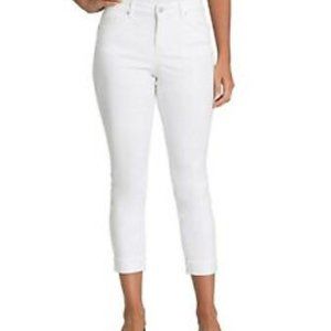 NWT White Skinny Crop Jeans Sz 12